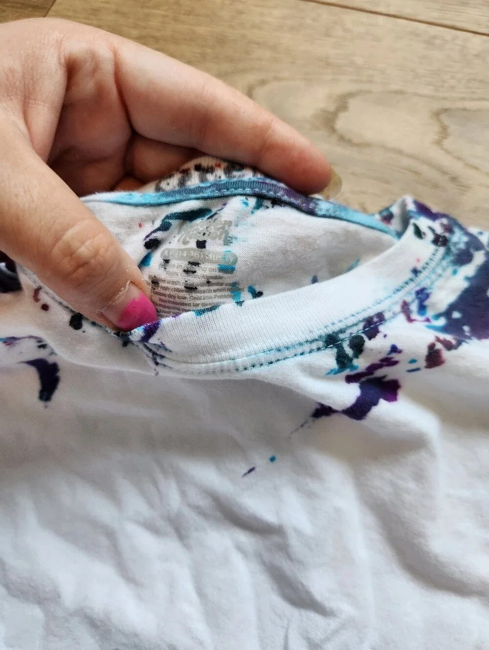 Girls Tie Dye Tee Shirt